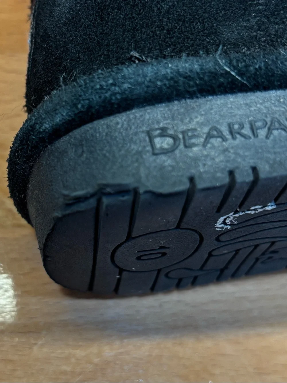 Classic Black Suede Shearling Winter Boots